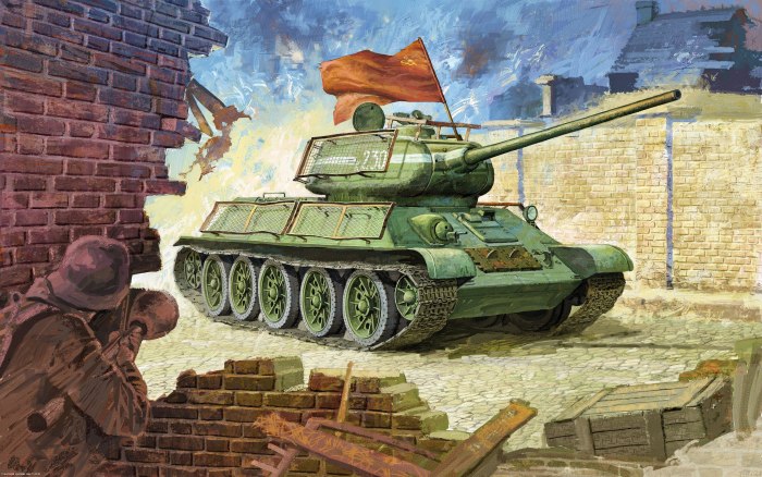 Великая Отечественная война танк т 34
