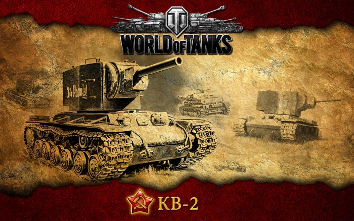 Танки World of Tanks кв2
