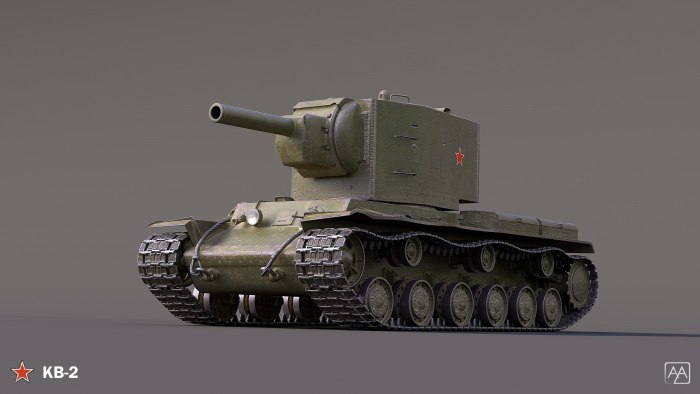 Танки World of Tanks кв2