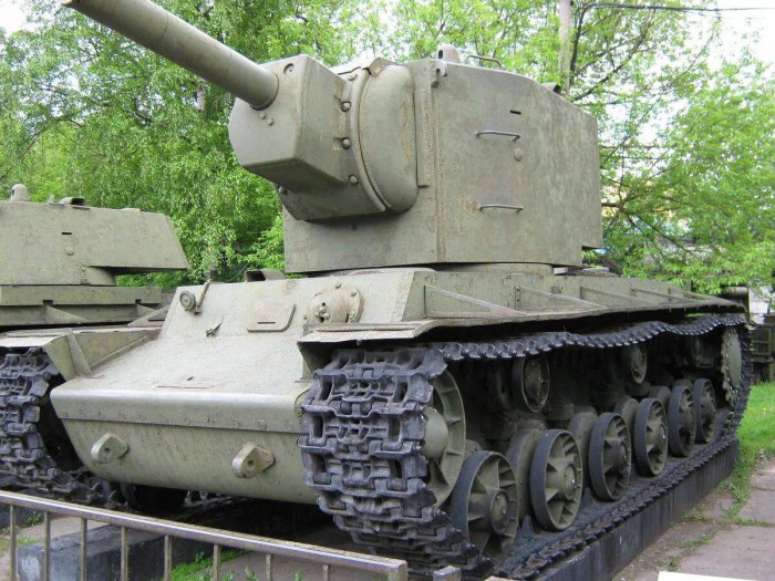 Кв-2 танк Калибр