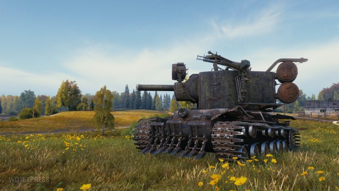 Кв-2 танк World of Tanks