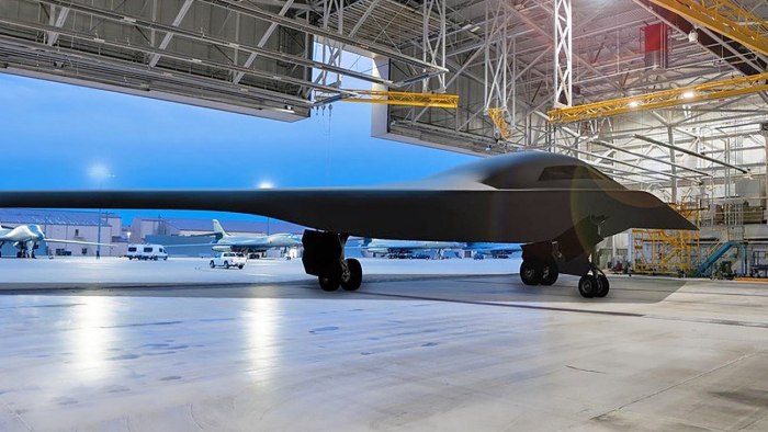 Новый американский стелс бомбардировщик b-21