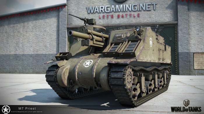 M7 Priest World of Tanks