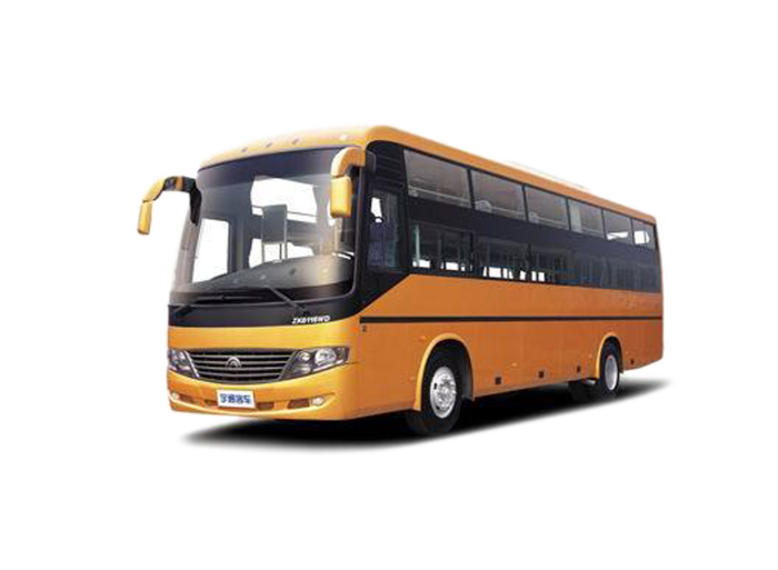 Автобус Ютонг желтой