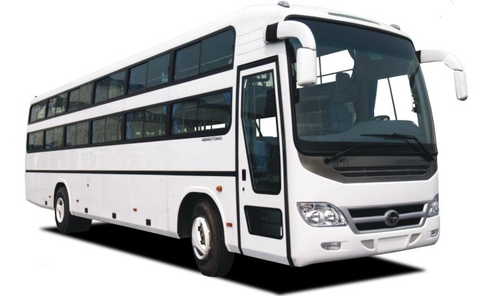 Белый автобус
