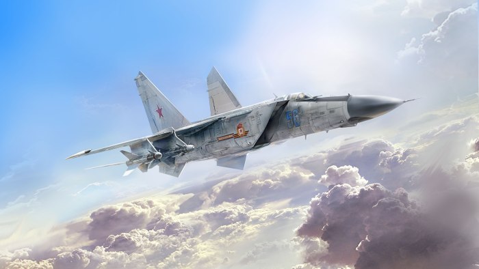 Истребитель-перехватчик миг-25