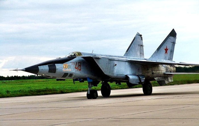 Миг-25 сверхзвуковой самолёт