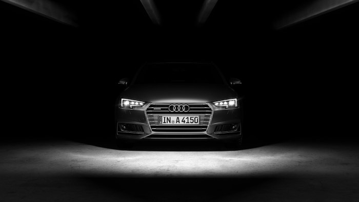 Audi a4 b9 черная