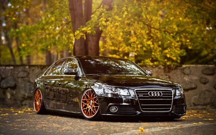 Audi a8 stance