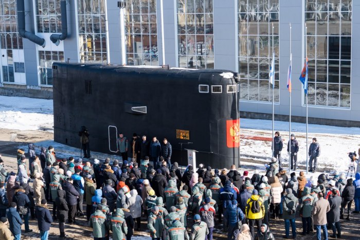 Тюлень на подводной лодке