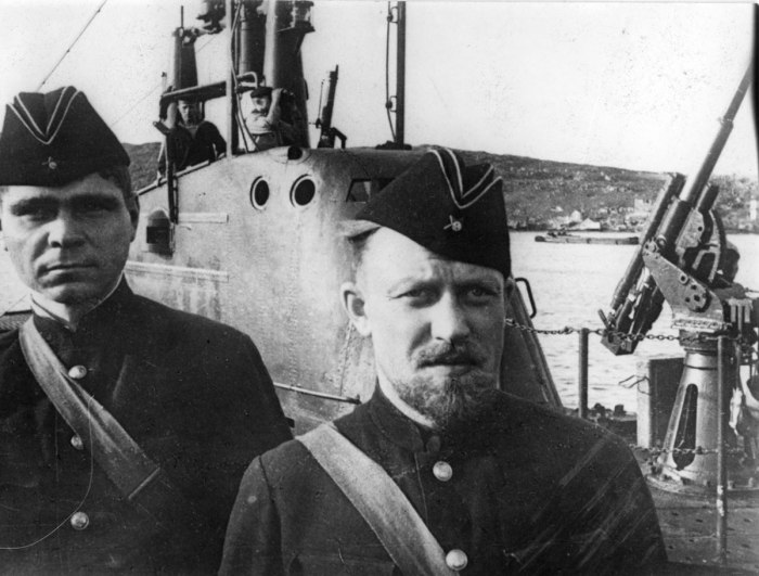 Морские пехотинцы Балтийского флота ВОВ 1941