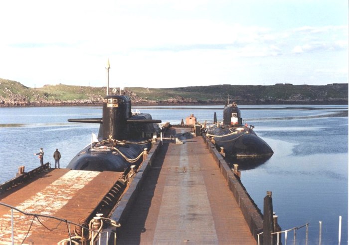 Гремиха база подводных лодок 70-х