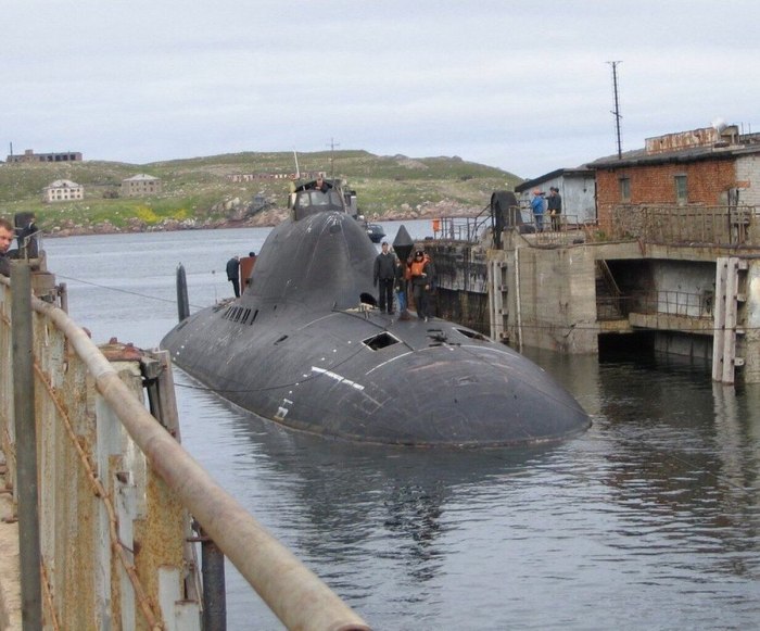 Гремиха база подводных лодок Северного флота