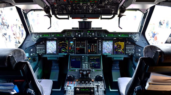 Airbus a400m Atlas кабина