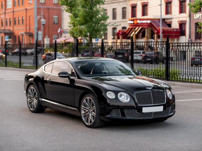 Bentley Continental gt 2014 Black