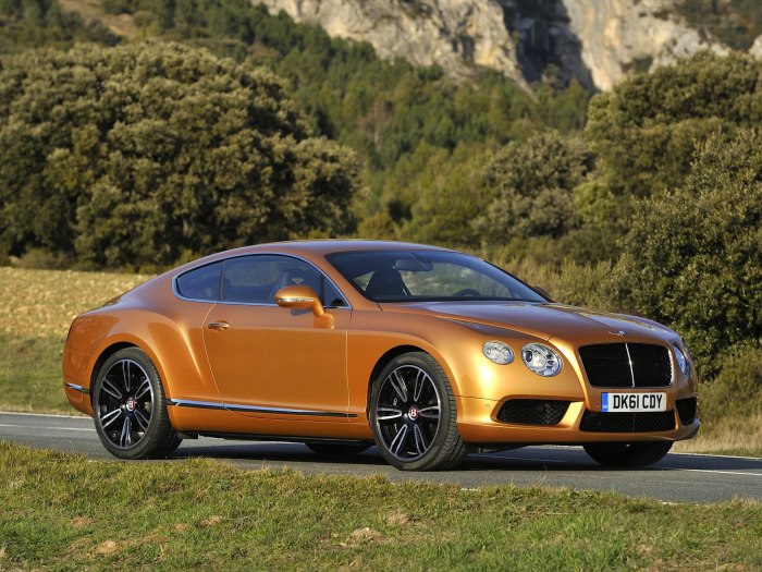 Bentley Continental gt v8 2012