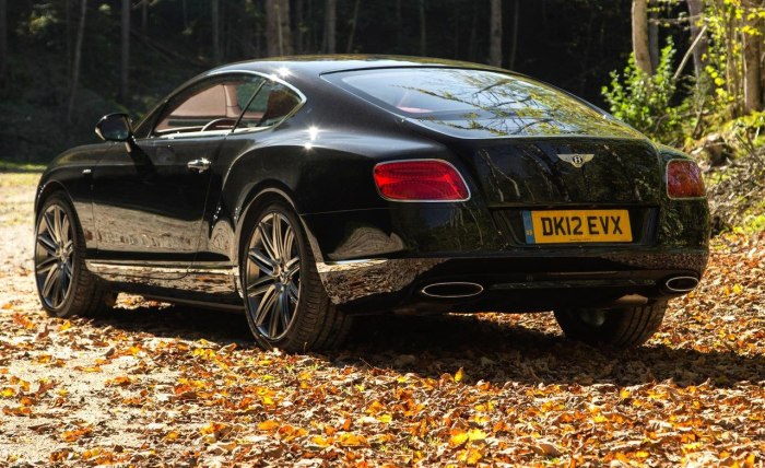 2013 Bentley Continental gt черная