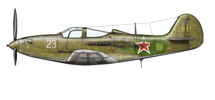 Истребитель Аэрокобра р39