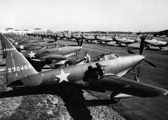 Р-63 Кингкобра ленд Лиз самолет в СССР