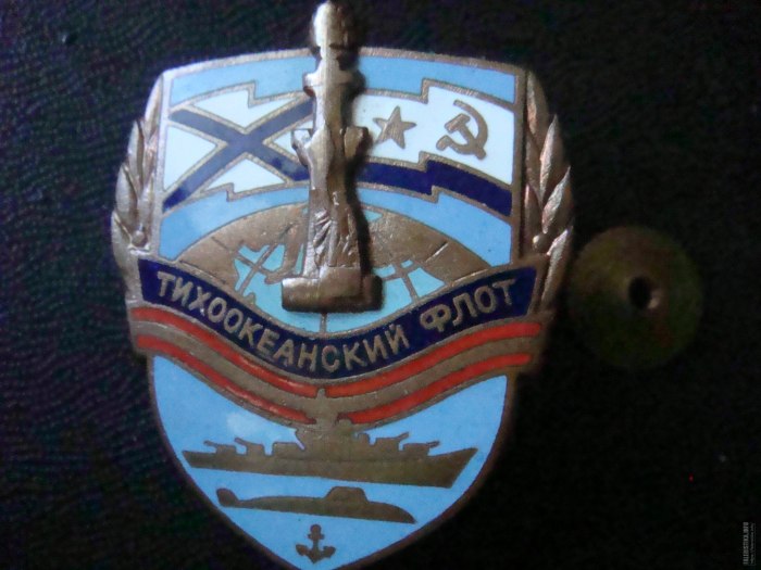 Татуировки ВМФ Тихоокеанского флота морская пехота