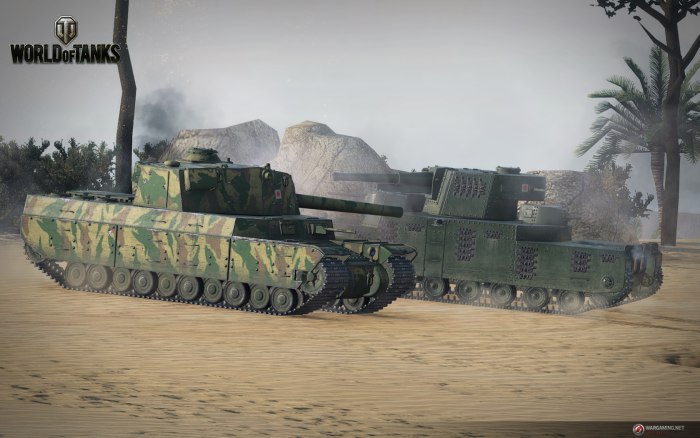 Японские тяжелые танки World of Tanks