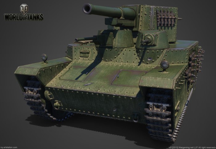 Тяжёлые танки Японии в WOT