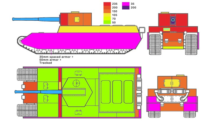 Type 4 Heavy чертежи