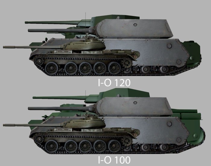 Сверхтяжелый танк Type 100 o-i.