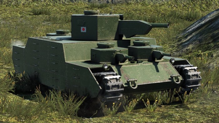 Oi японский танк