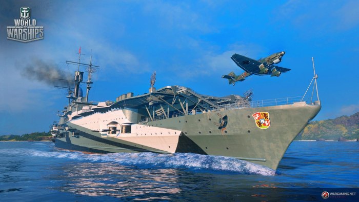 Граф Цеппелин авианосец World of Warships