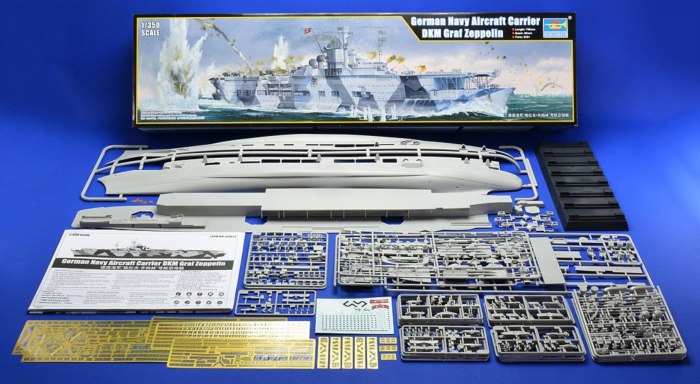 Авианосец Граф Цеппелин 1/350 Trumpeter