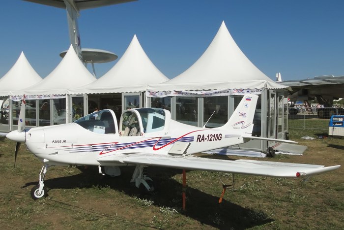 Tecnam p2002 Sierra кабина