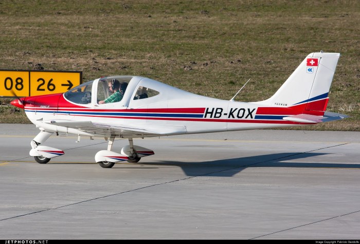 Tecnam p2002 кабина