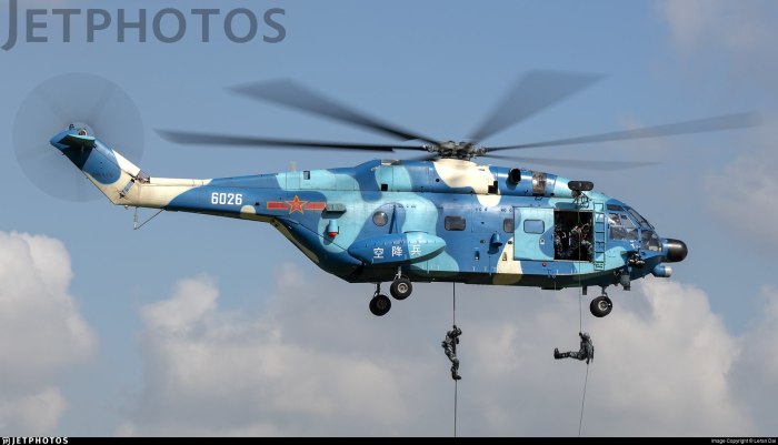 Китайский вертолет z-8
