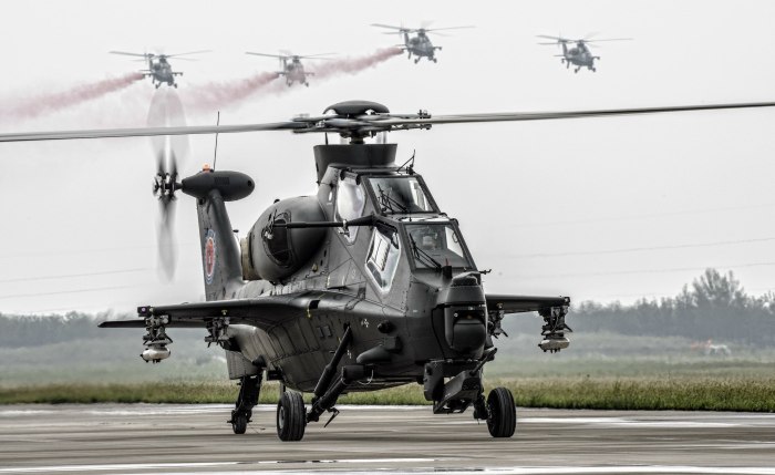 Китайский боевой вертолет z-10