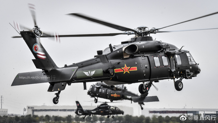 Китайский вертолет z-20