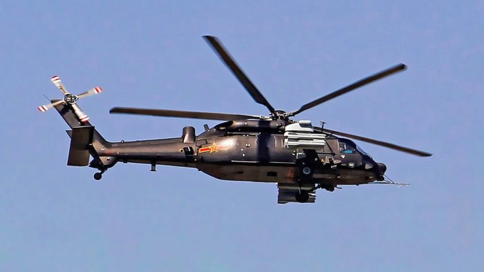 Китайский вертолет z20f