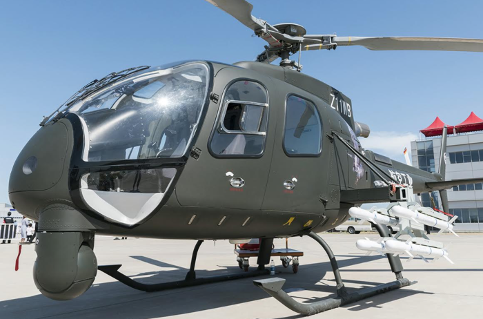 Китайский вертолет z20f