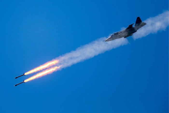 Су-25 с ракетами воздух-воздух