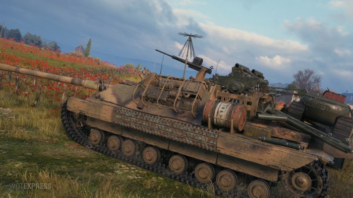 Fv217 Badger 3d стиль