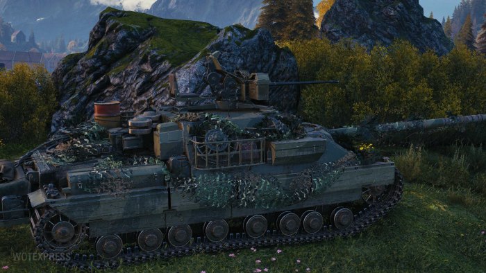 3d-стиль «Мордред» для fv217 Badger