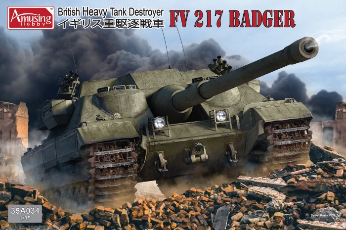 "Amusing Hobby " fv217 Badger