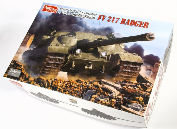 Fv217 Badger модель