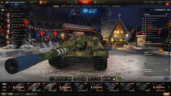WOT fv217 Badger