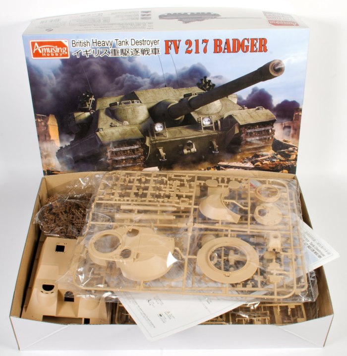 Fv217 Badger модель