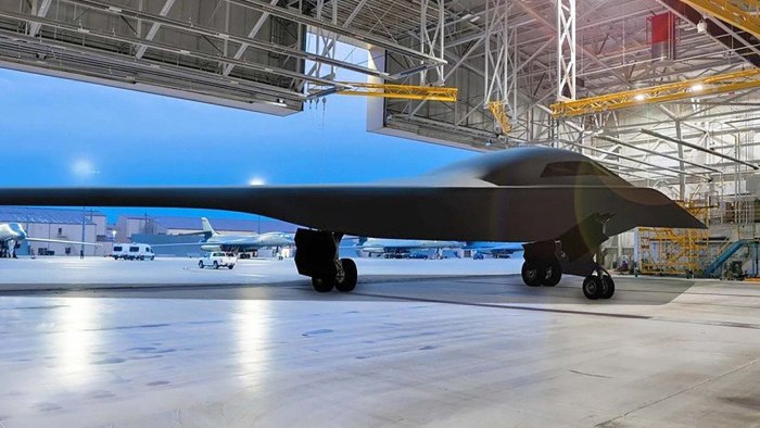 Новый американский стелс бомбардировщик b-21
