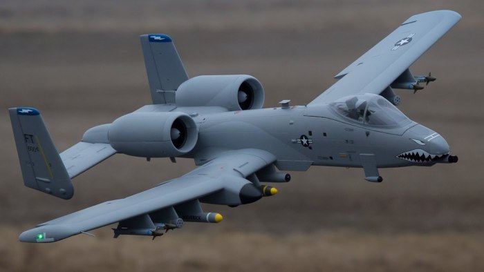 Штурмовик a-10 Thunderbolt II.
