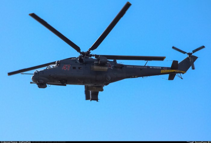 Ми-35мс армейский ударный вертолёт