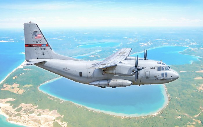 Alenia c-27j Spartan самолет