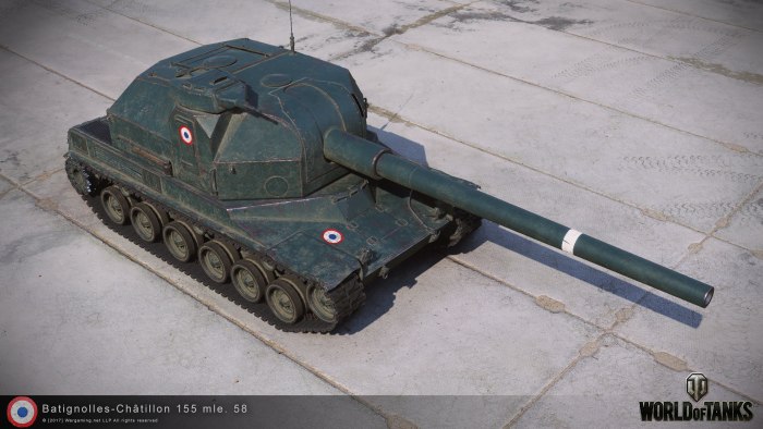 World of Tanks bat Chatillon 155 58
